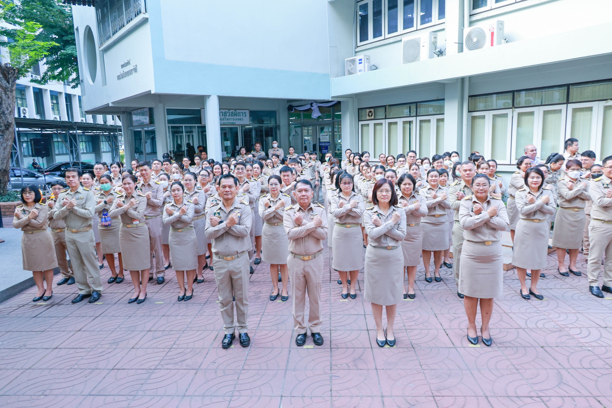 ประมวลภาพกิจกรรม “DOAE โปร่งใส หัวใจคุณธรรม ไม่ทนต่อการทุจริต” ในวันที่ 19 มกราคม 2569 ณ บริเวณลานอนุสาวรีย์ศาสตราจารย์พิเศษ ทำนอง สิงคาลวณิช อาคาร 1 กรมส่งเสริมการเกษตร